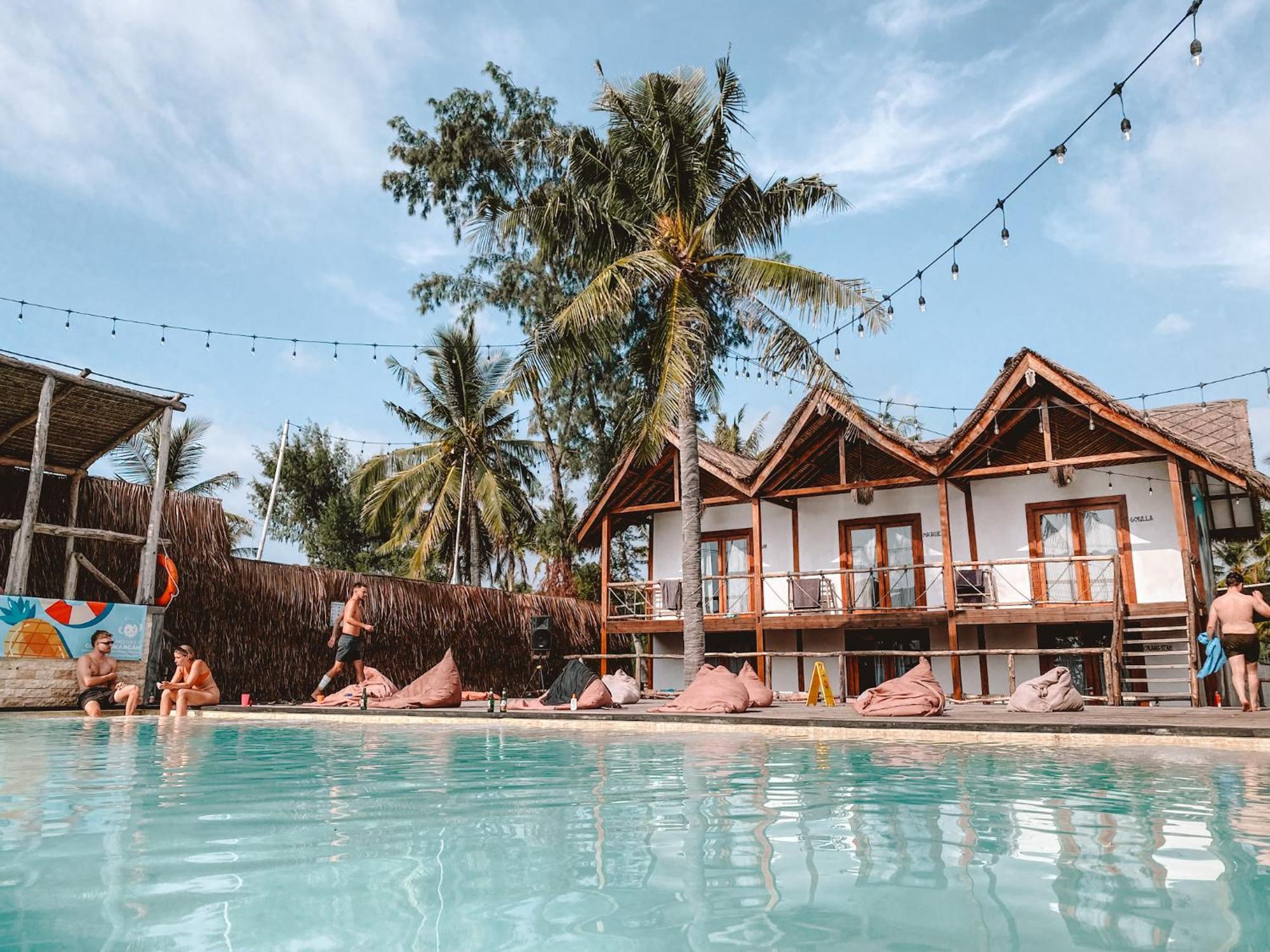 Mad Monkey Gili Trawangan Hostel Ngoại thất bức ảnh